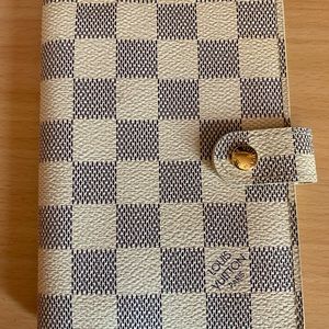 Louis Vuitton Damier Azur Canvas PM Agenda